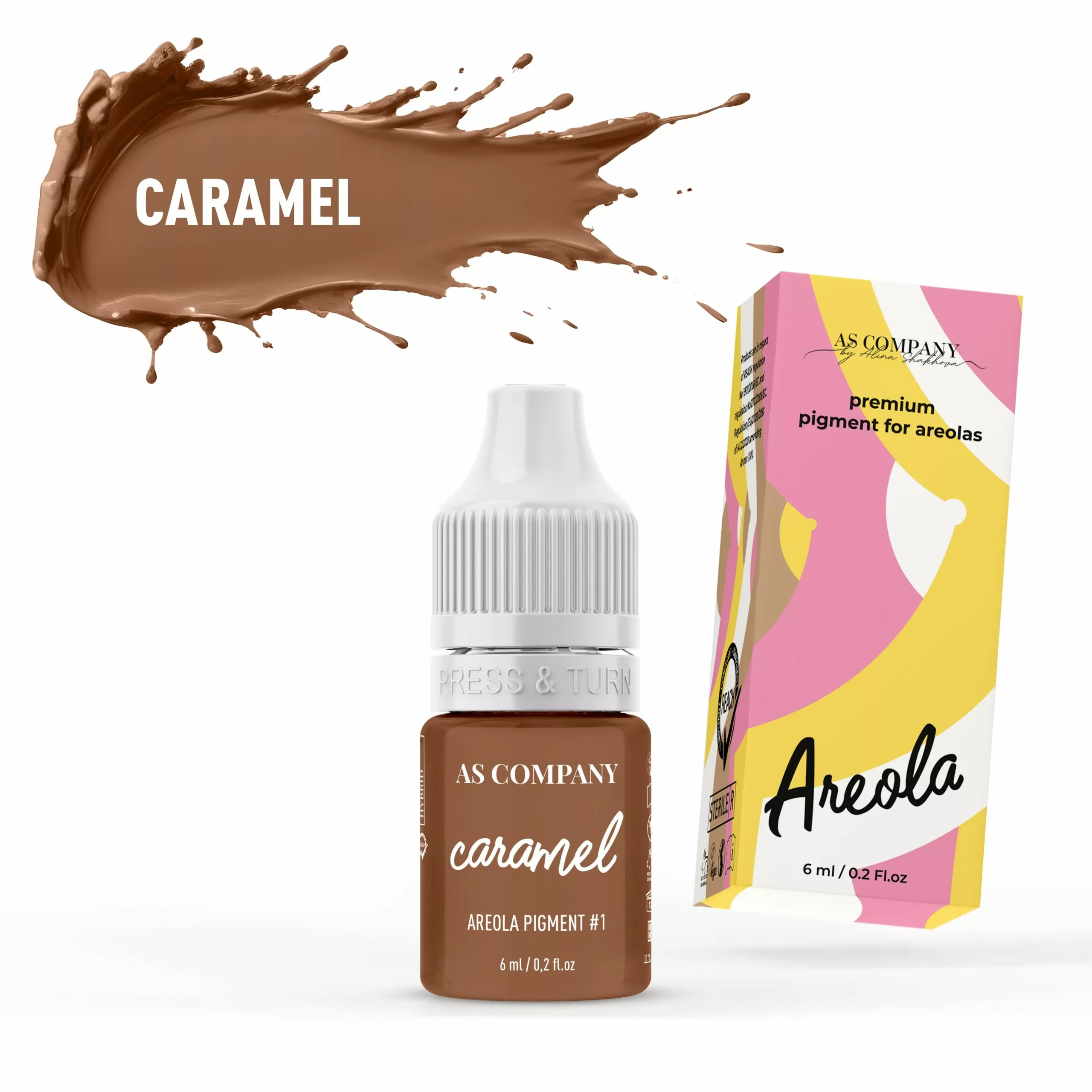 1 CARAMEL 6 ml AREOLA scaled