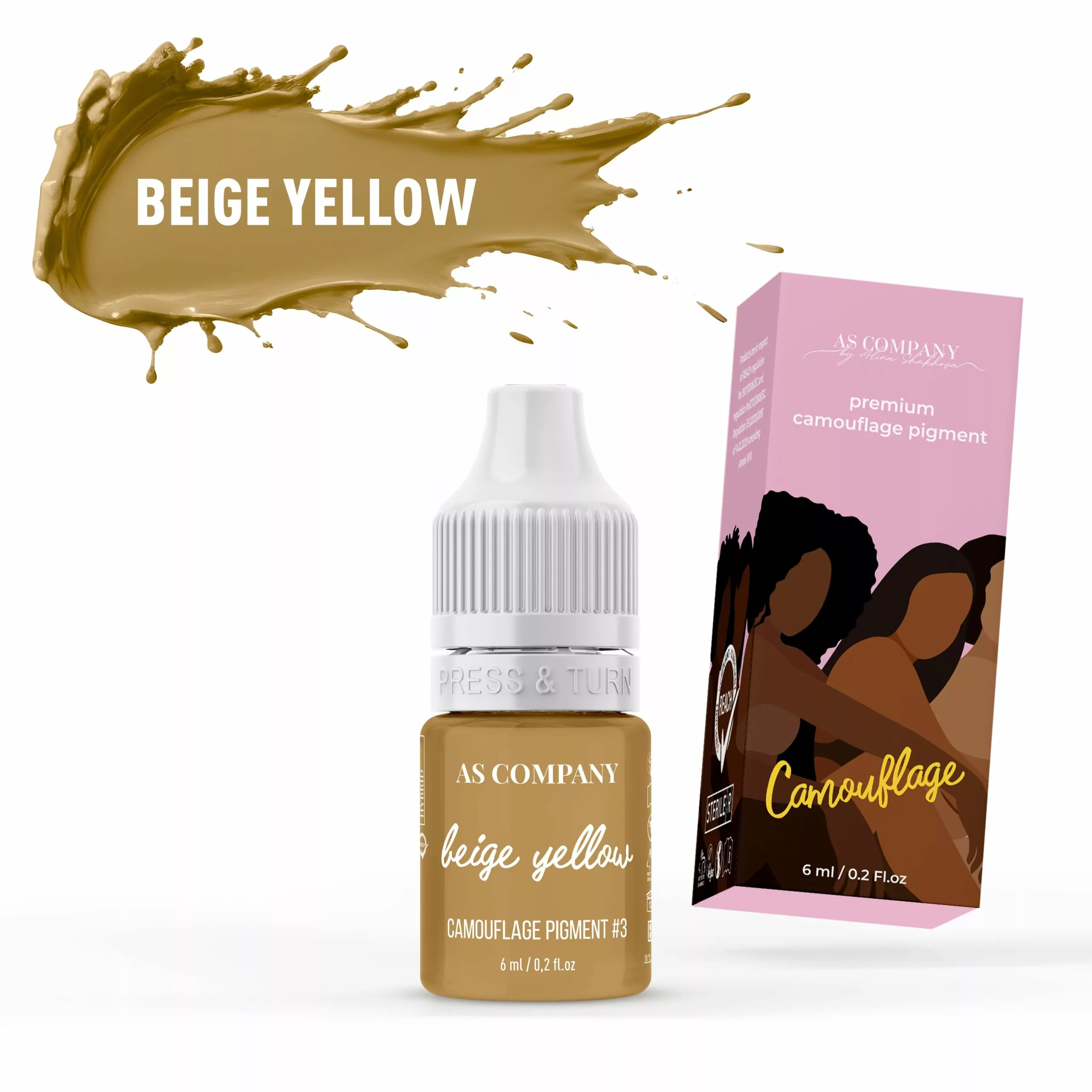 3 BEIGE YELLOW 6 ml CAMOUFLAGE scaled
