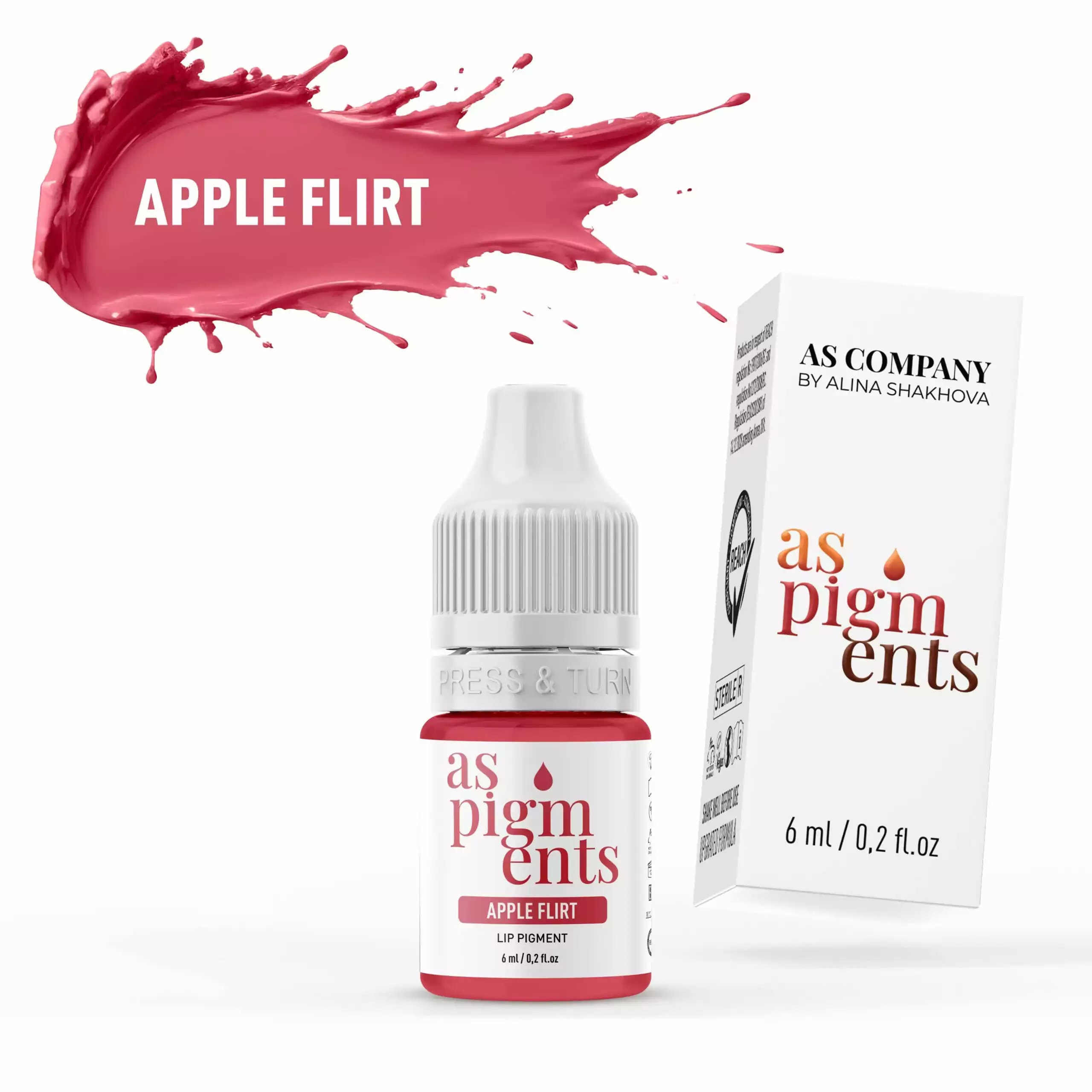 APPLE FLIRT 6 ml AS PIGMENTS scaled