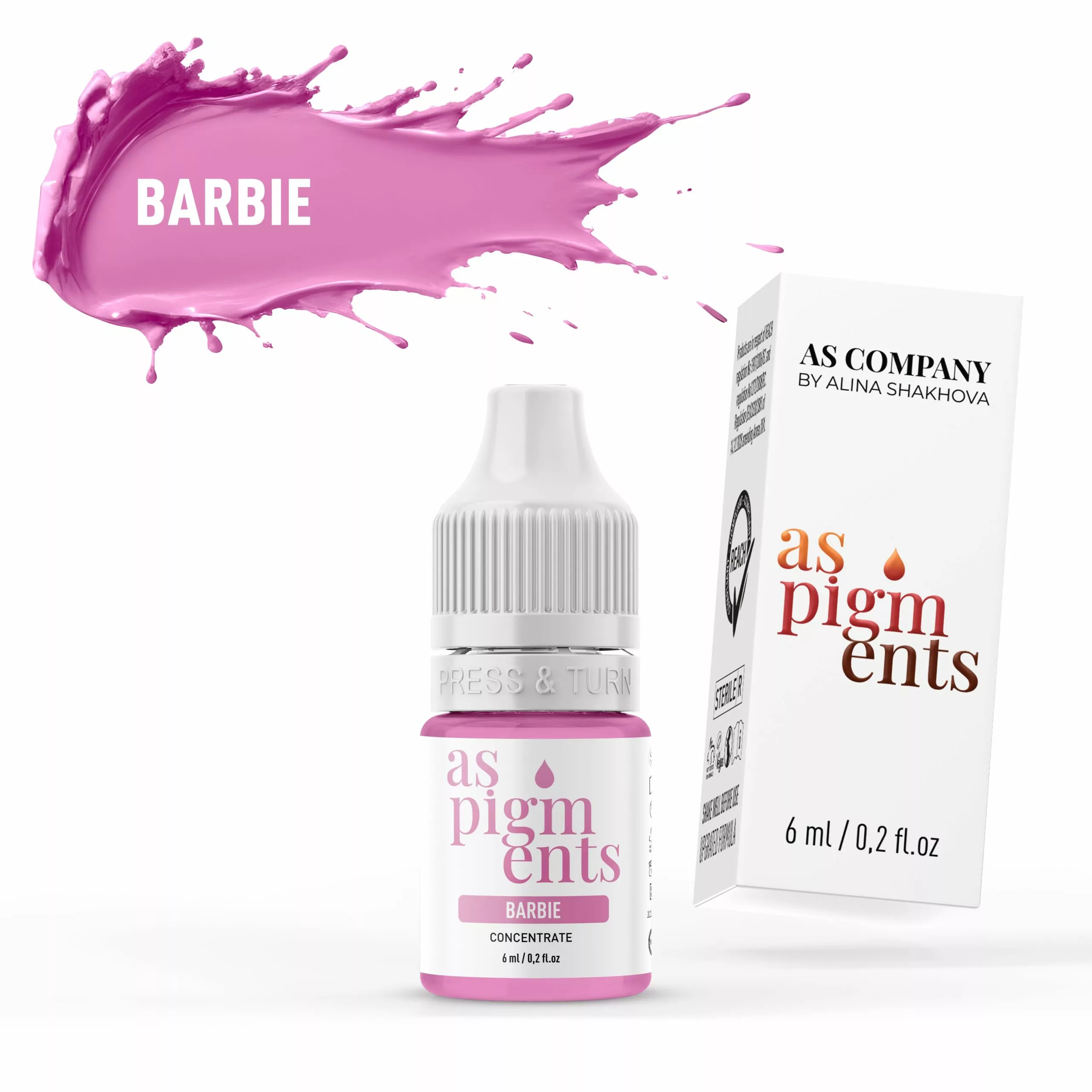 BARBIE CONCENTRATE 6 ml AS PIGMENTS scaled