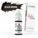 BLACK BROWN 12 ml AS PIGMENTS scaled