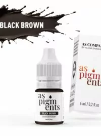 BLACK BROWN 6 ml AS PIGMENTS scaled