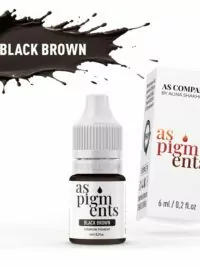 BLACK BROWN 6 ml AS PIGMENTS scaled