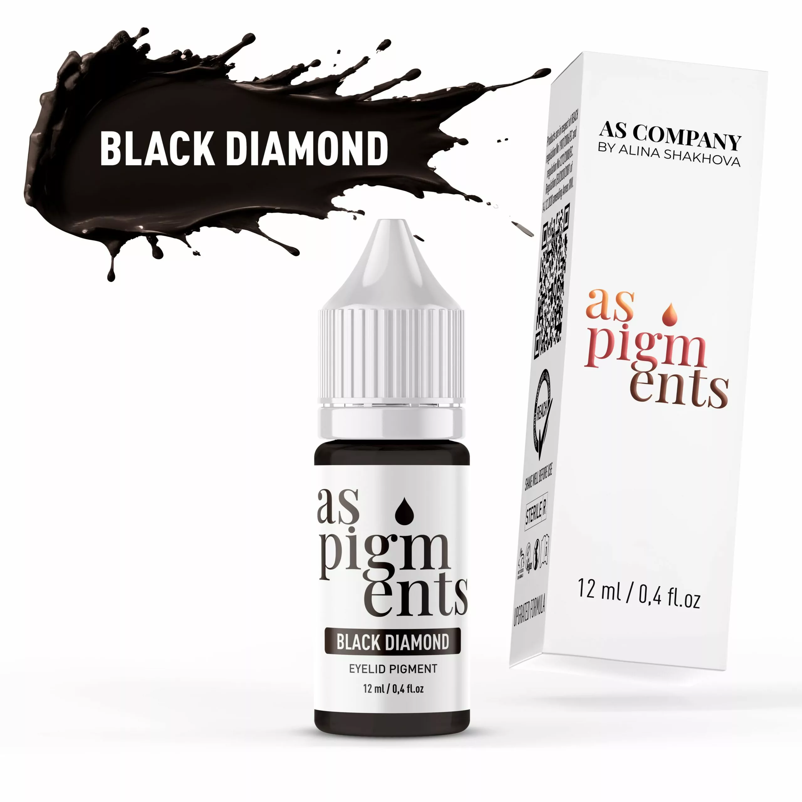 BLACK DIAMOND 12 ml AS PIGMENTS scaled