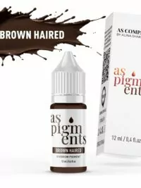 BROWN HAIRED 12 ml AS PIGMENTS scaled