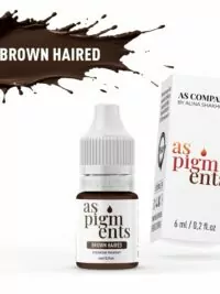 BROWN HAIRED 6 ml AS PIGMENTS scaled