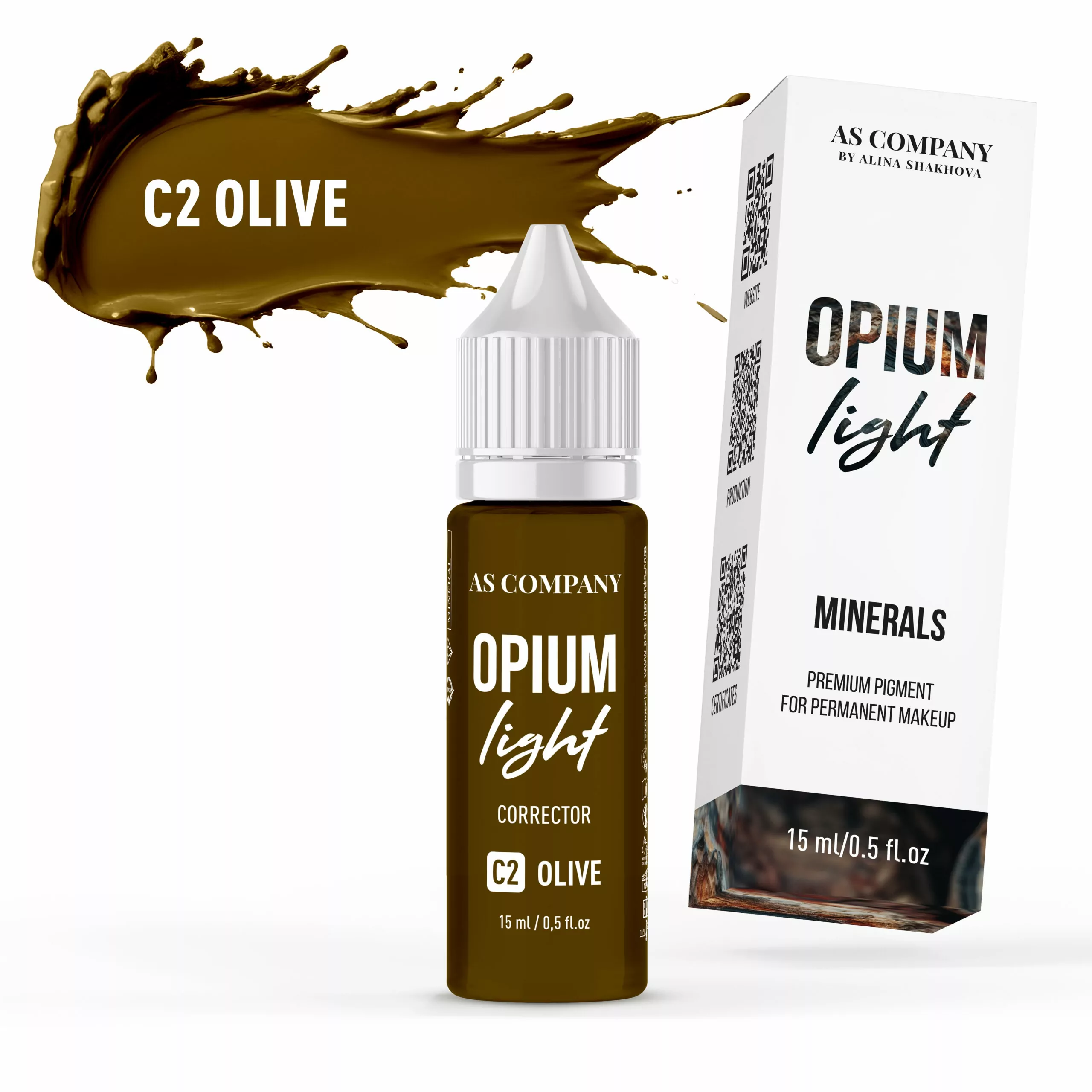 C2 OLIVE MINERAL 15 ml OPIUM LIGHT scaled
