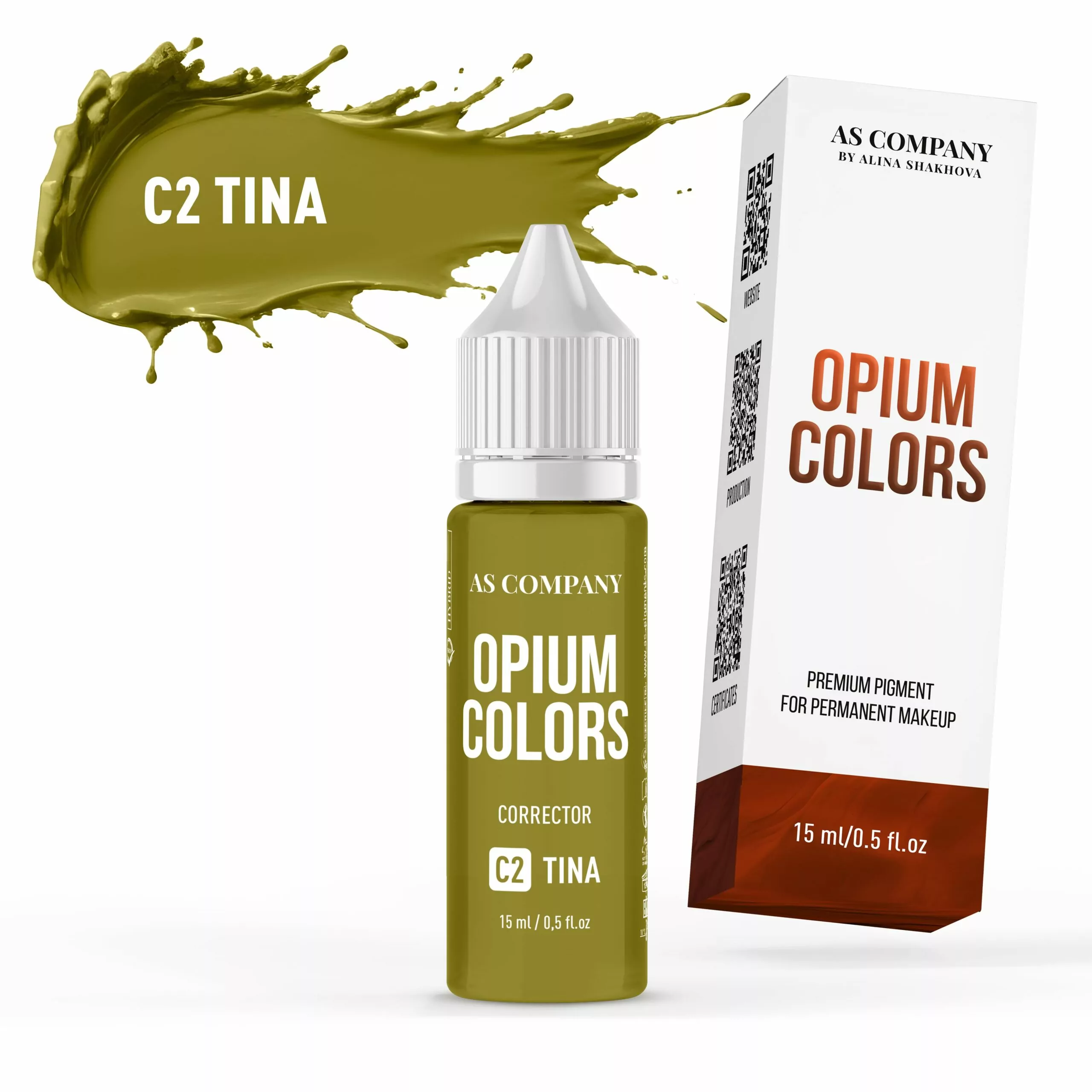 C2 TINA KORREKTOR, 15 ml (OPIUM COLORS)