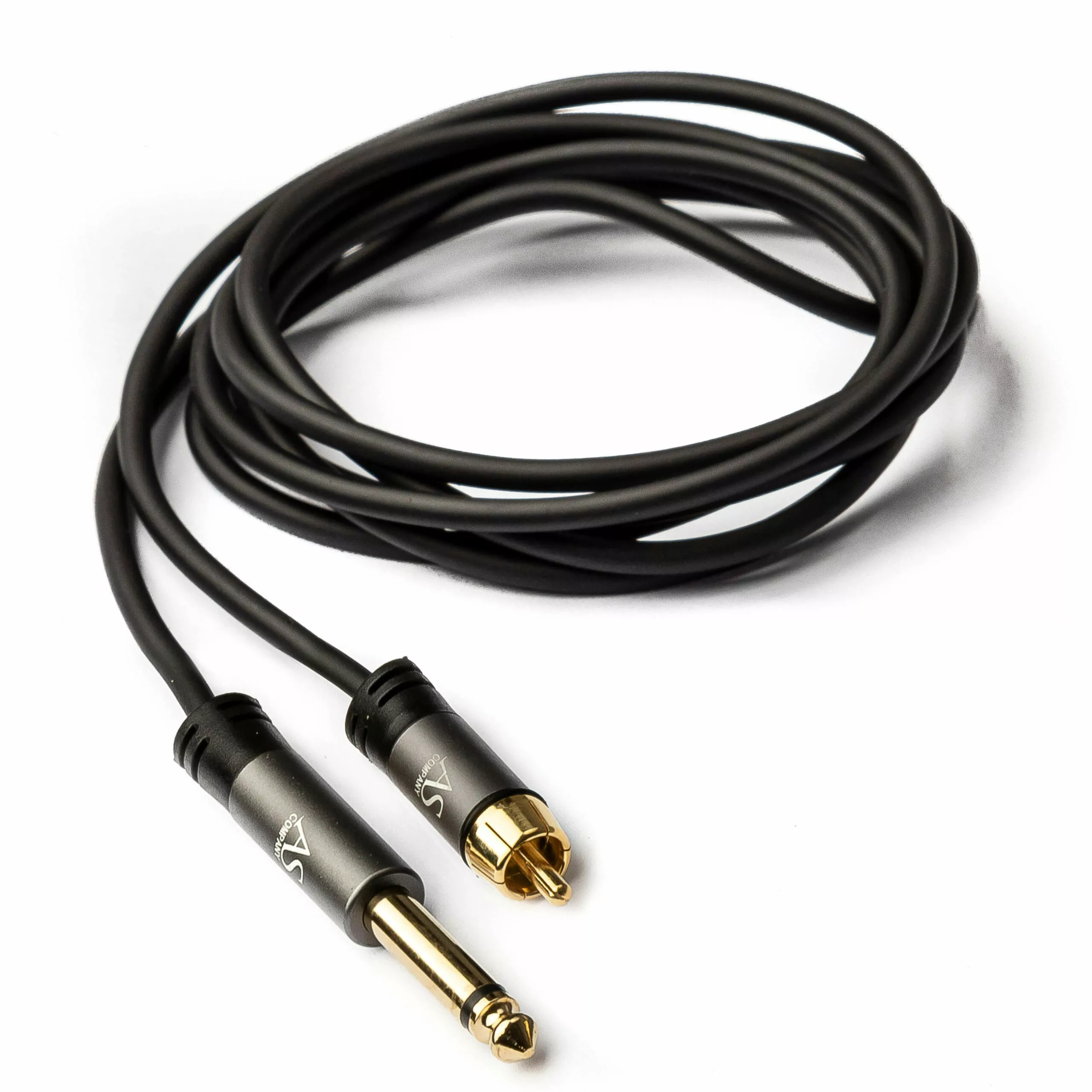 Clip cord RCA Jack 6.3 reinforced AS company scaled