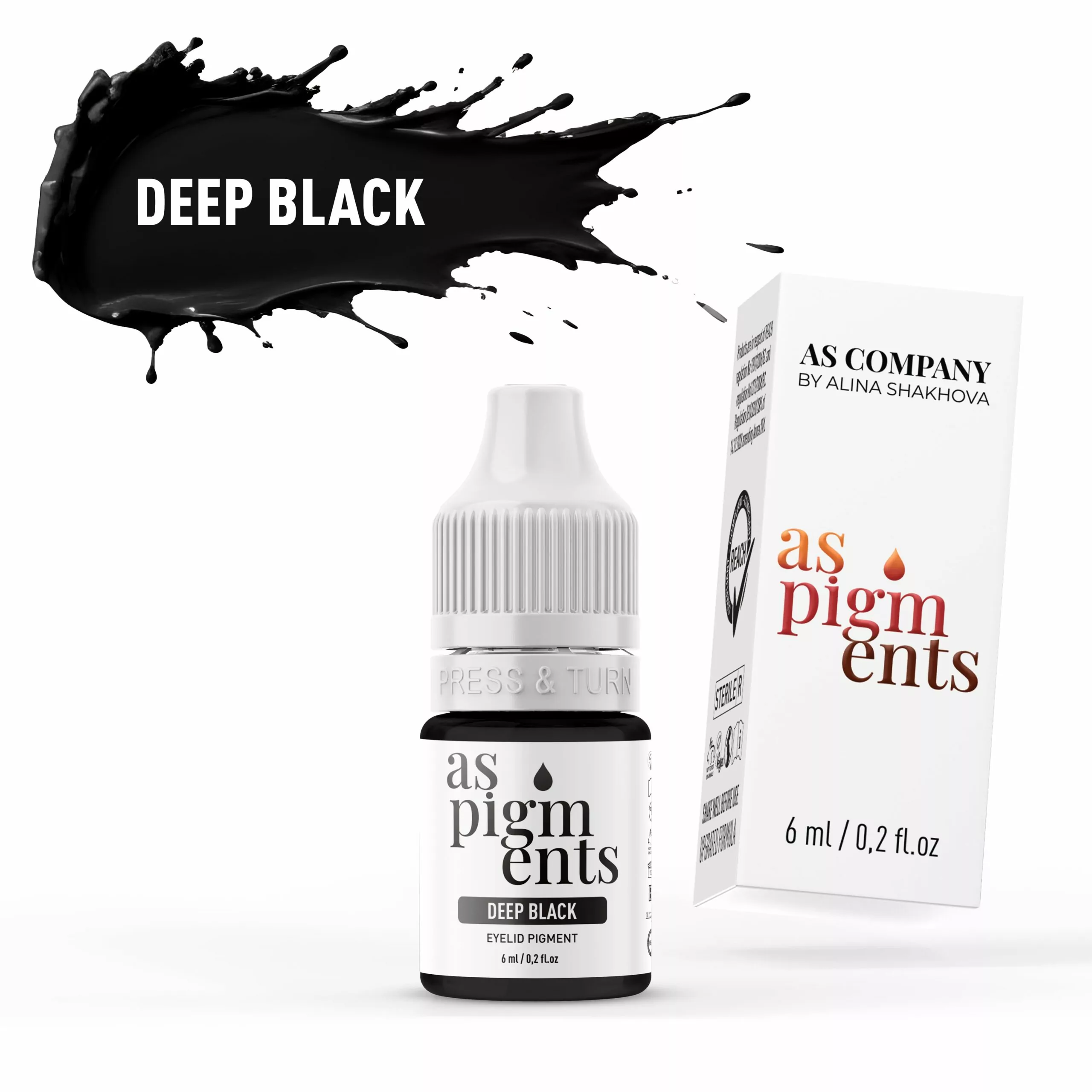 DEEP BLACK 6 ml AS PIGMENTS scaled
