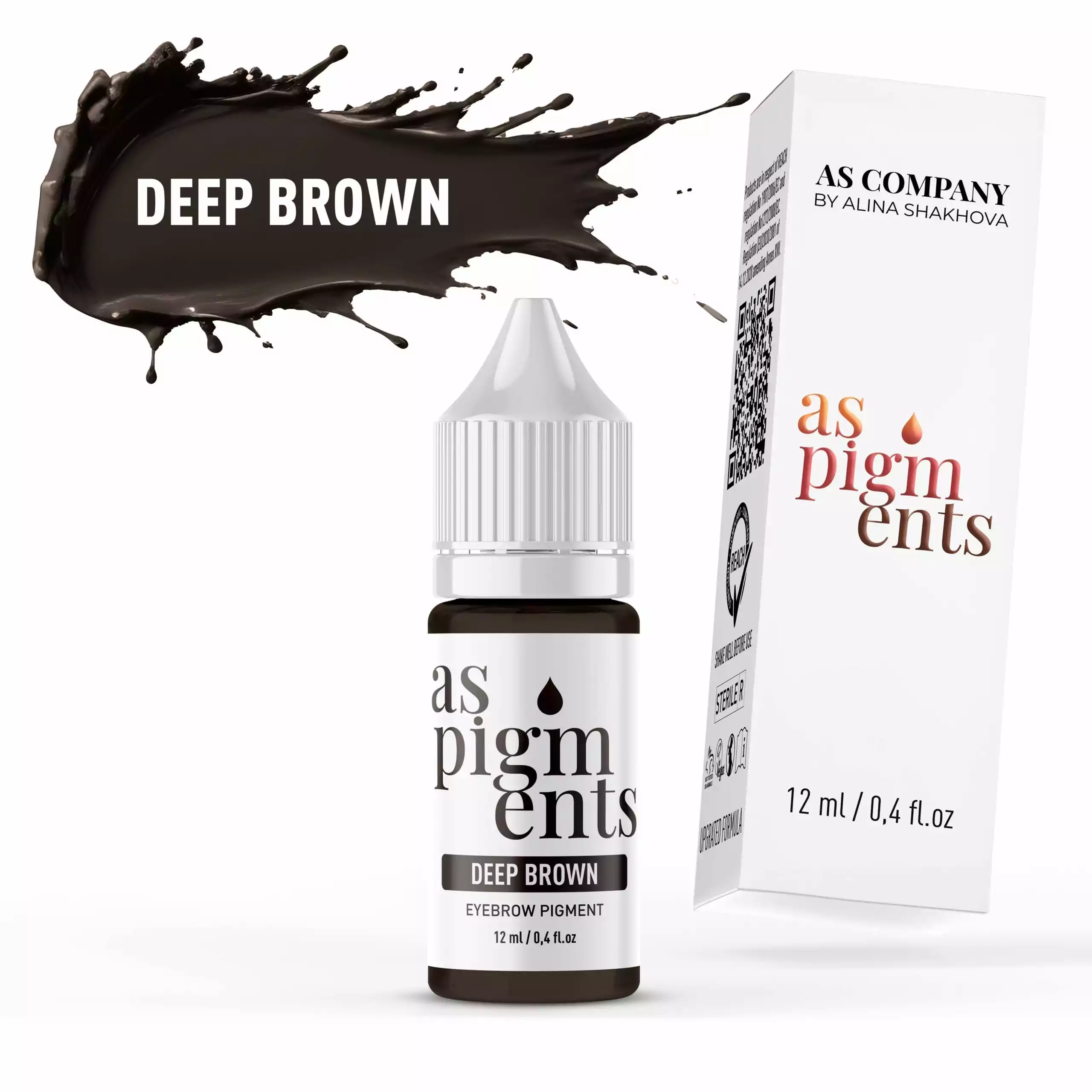 DEEP BROWN 12 ml AS PIGMENTS scaled