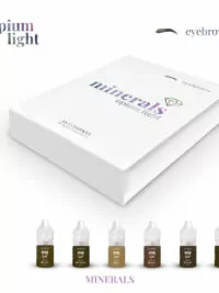 EYEBROW SET OPIUM LIGHT, (MINERALS 6 pcs, 6 ml)