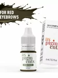 FOR RED EYEBROWS CORRECTOR 6 ml AS PIGMENTS scaled