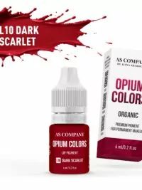 L10 DARK SCARLET ORGANIC 6 ml OPIUM COLORS scaled