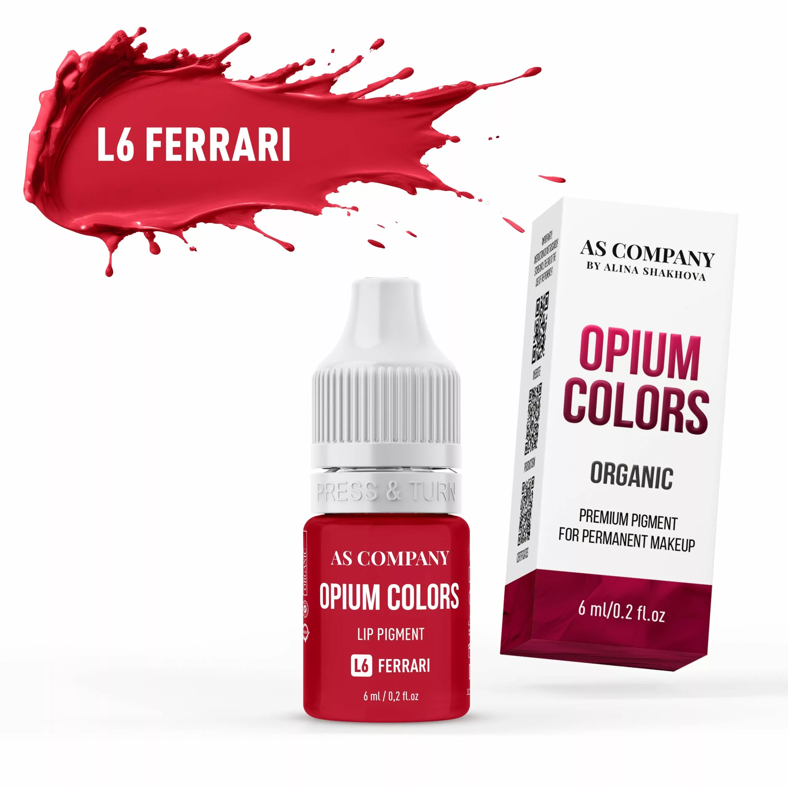 L6 FERRARI ORGANIC 6 ml OPIUM COLORS scaled