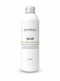 LIQUID SOAP CONCENTRATE (TEA TREE AND SAGE) 250 ml