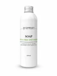 LIQUID SOAP CONCENTRATE (TEA TREE AND SAGE) 250 ml