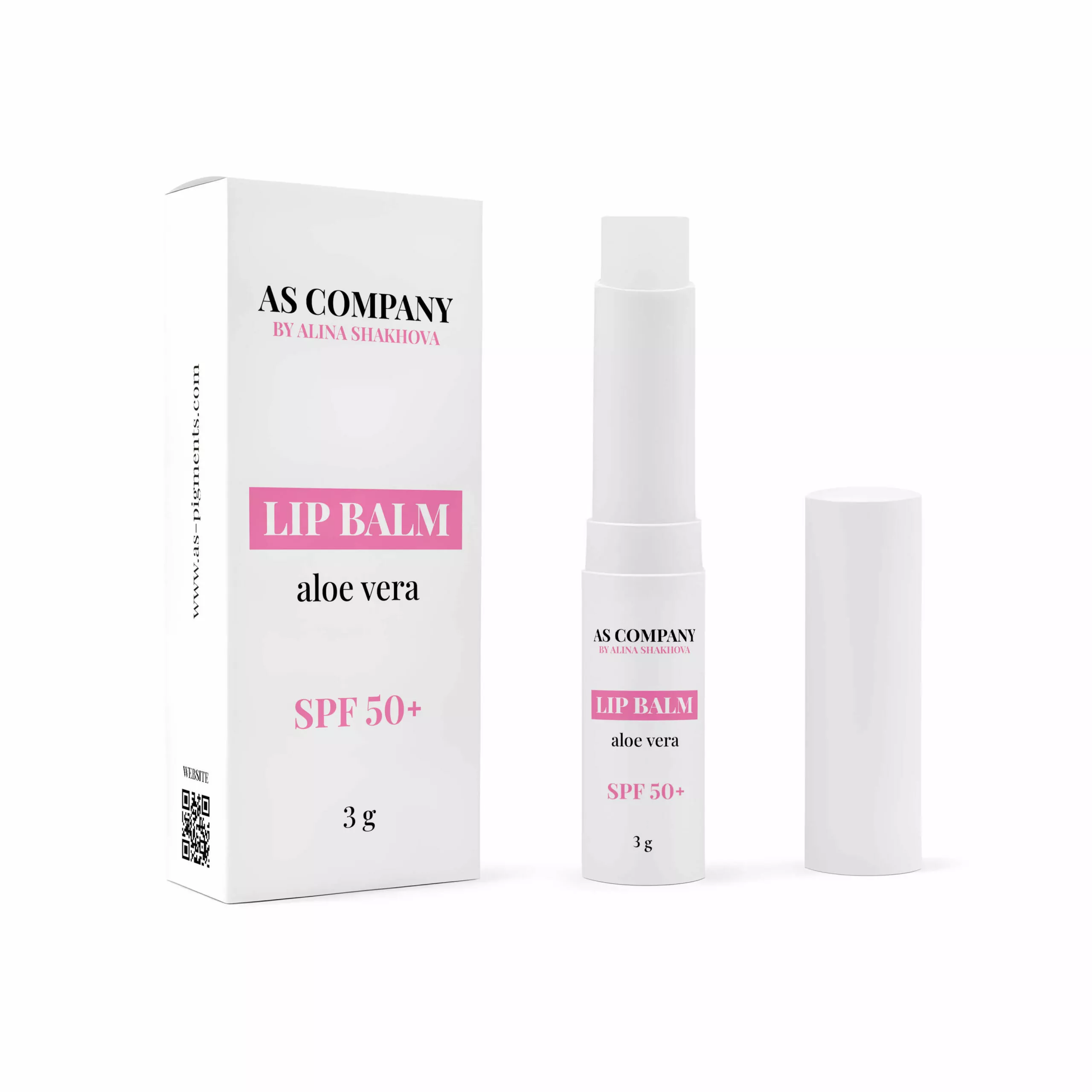 Lip Balm Aloe Vera spf 50 Stick balm for all zones 3 g scaled