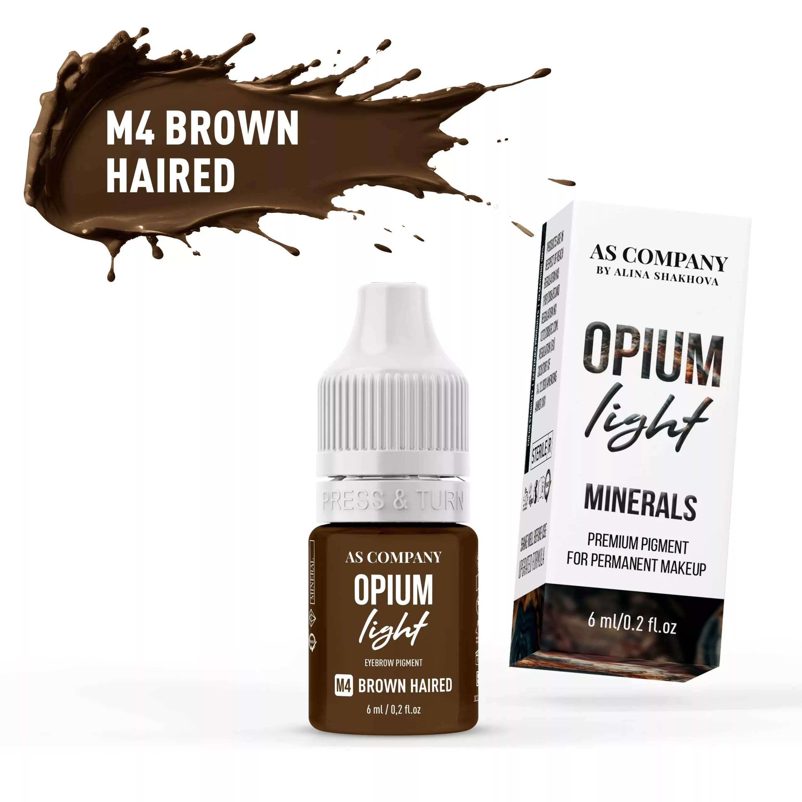 M4 BROWN HAIRED MINERAL 6 ml OPIUM LIGHT scaled