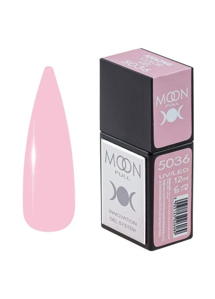 Moon Amazing farge gellakk 12 ml №5036
