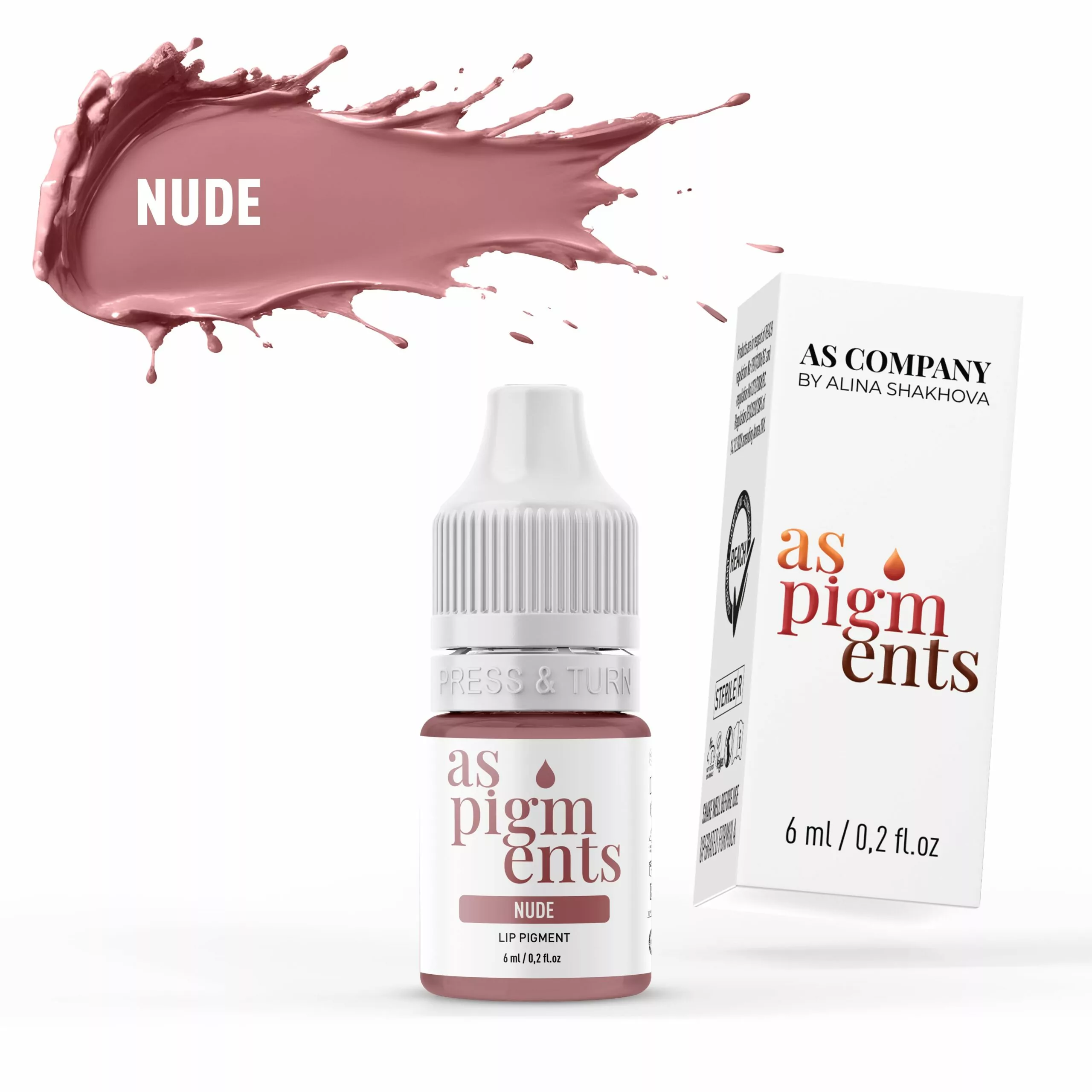 NUDE 6 ml AS PIGMENTS scaled