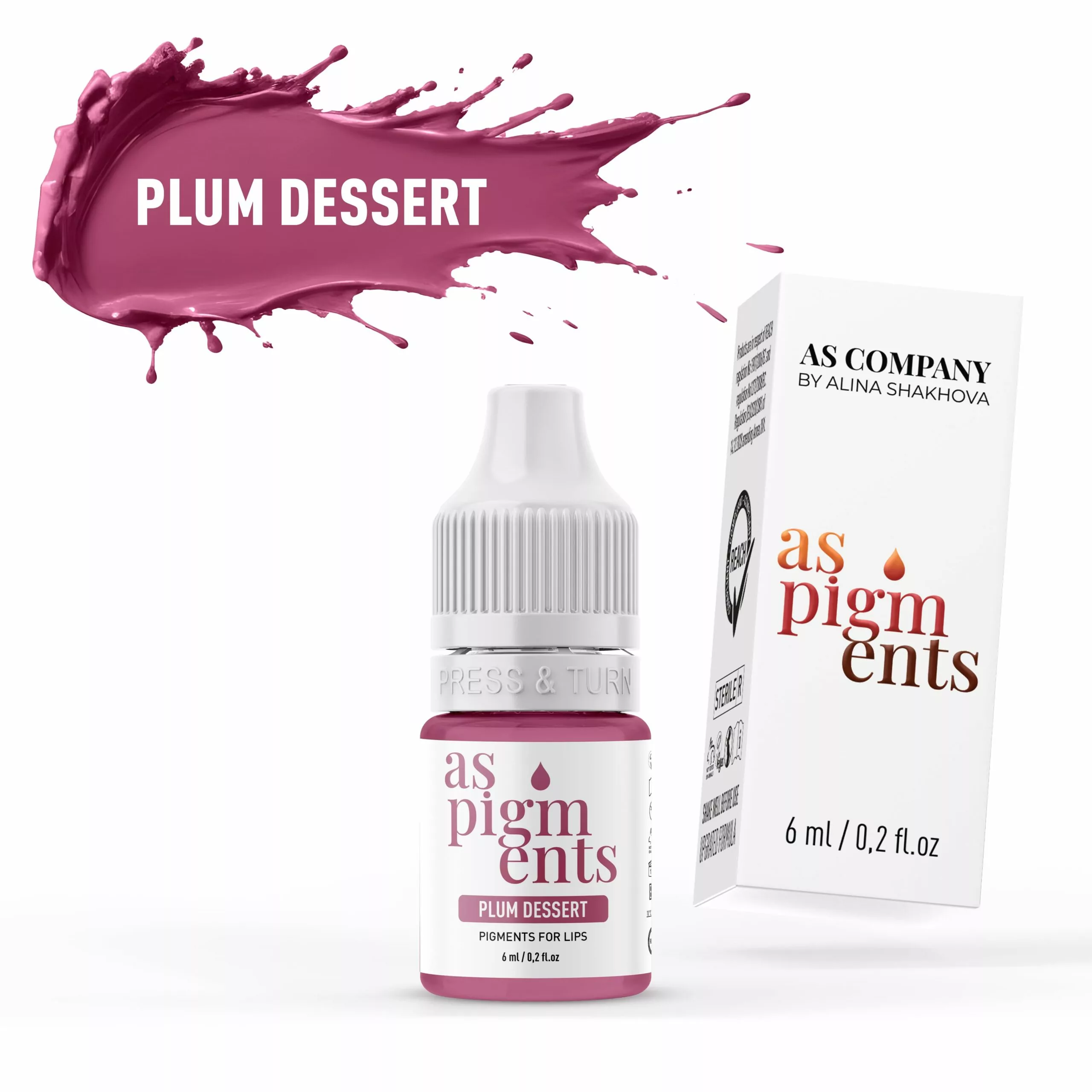 PLUM DESSERT 6 ml AS PIGMENTS scaled