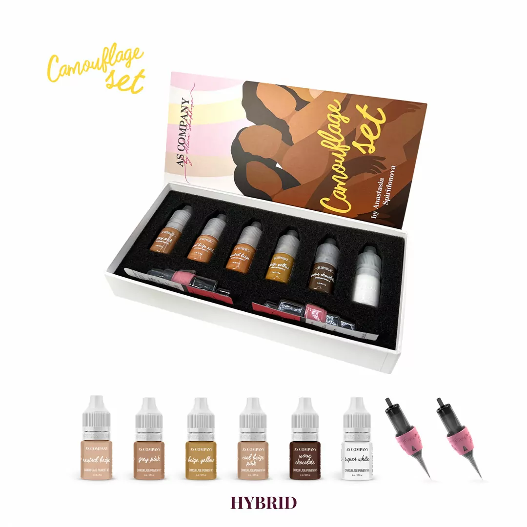 SET CAMOUFLAGE HYBRID 6 pcs 6 ml