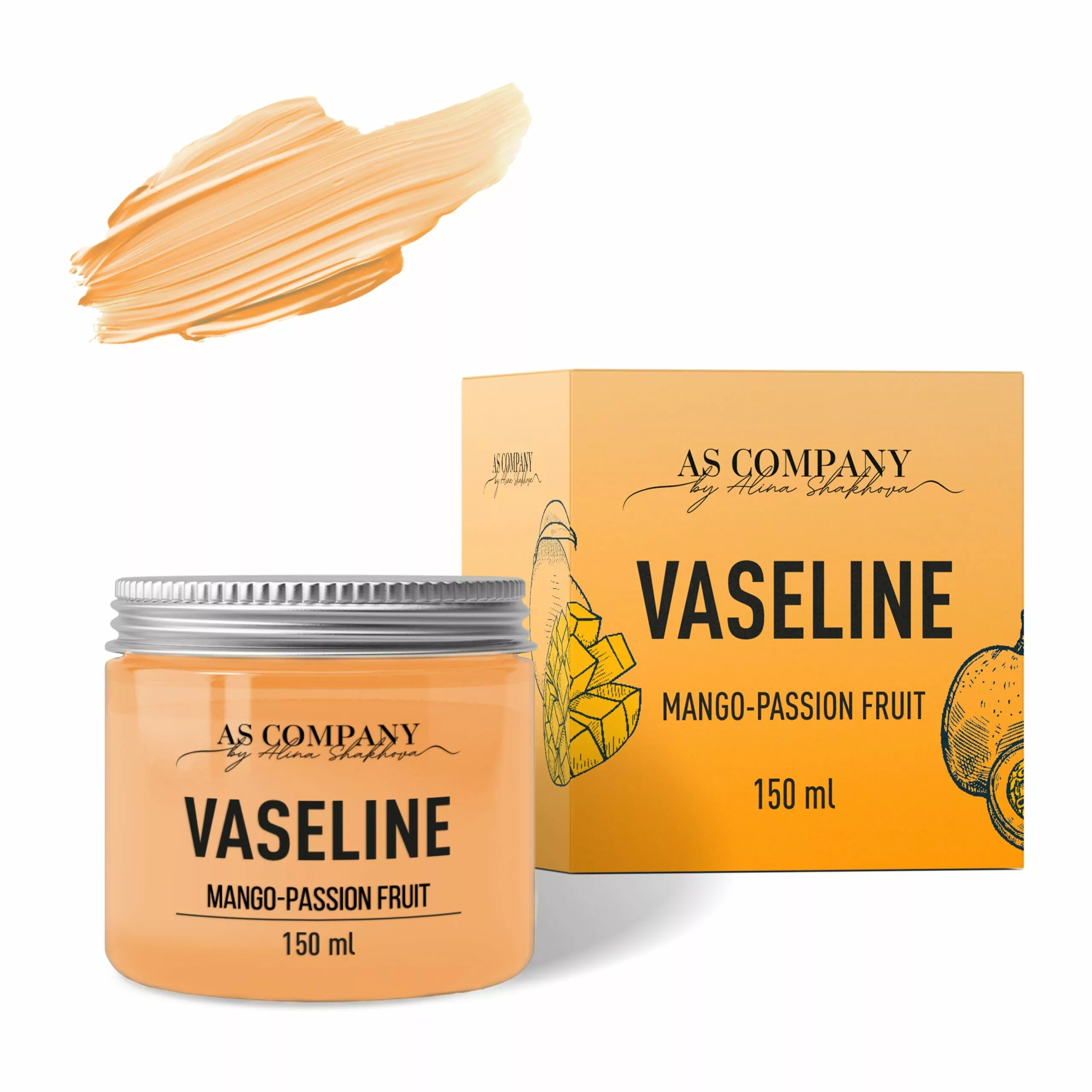 VASELINE MANGO PASSION FRUIT 150 ml scaled